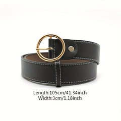 Vintage PU Belt Casual Belts for Women