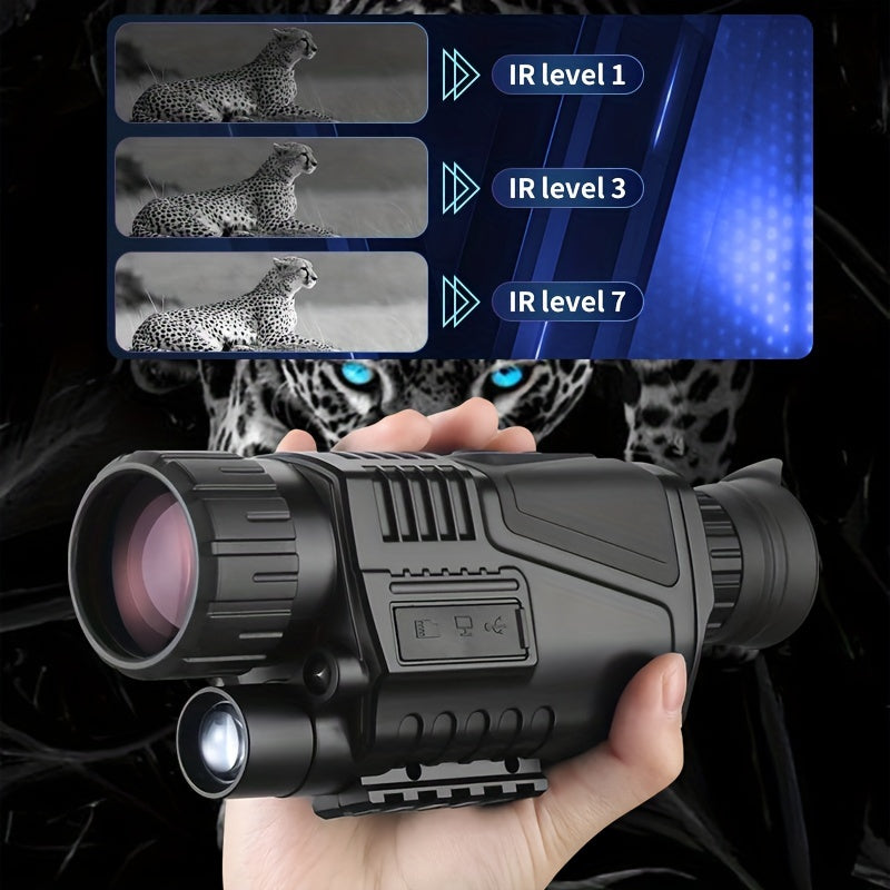 NV300 Night Vision Monocular 8x Digital Zoom Infrared Device USB Charging