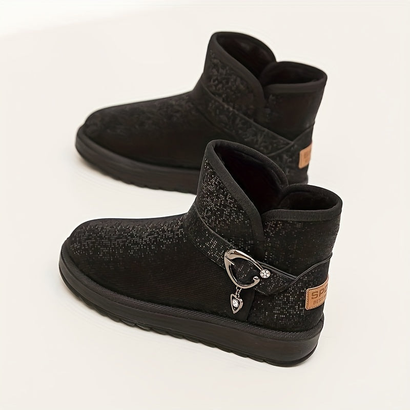 Women's Winter Snow Boots Comfortable Ankle Platform Boots