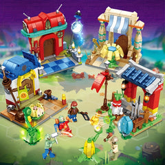 Plant Game Character Toy Mini Character Puzzle Educational Toy Christmas