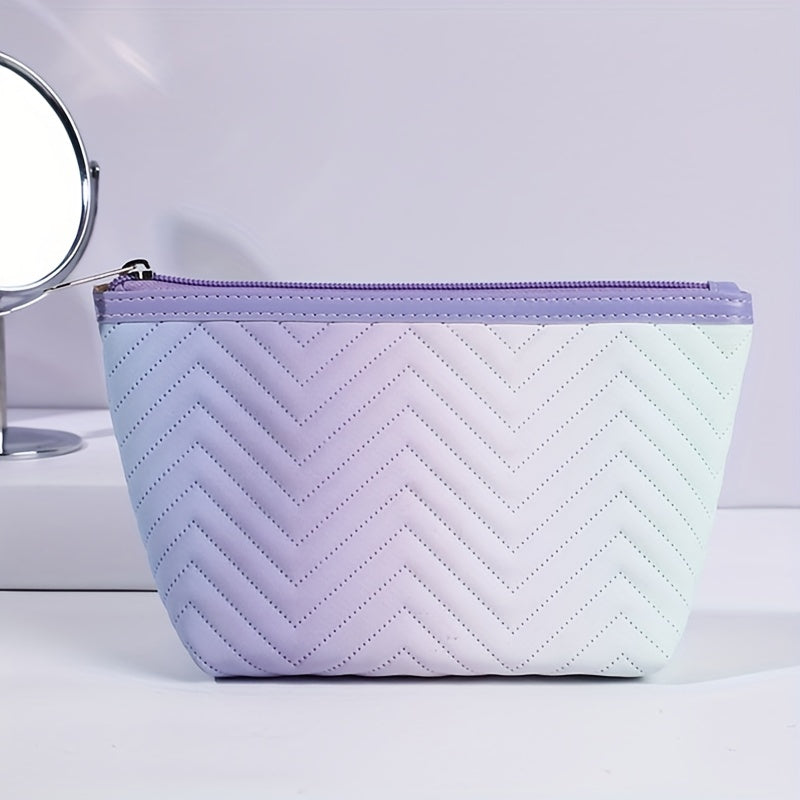 Portable Gradient Toiletry Travel Bag for Women