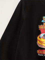 Racing Car And THE DREAM IS Boys Sweatshirt