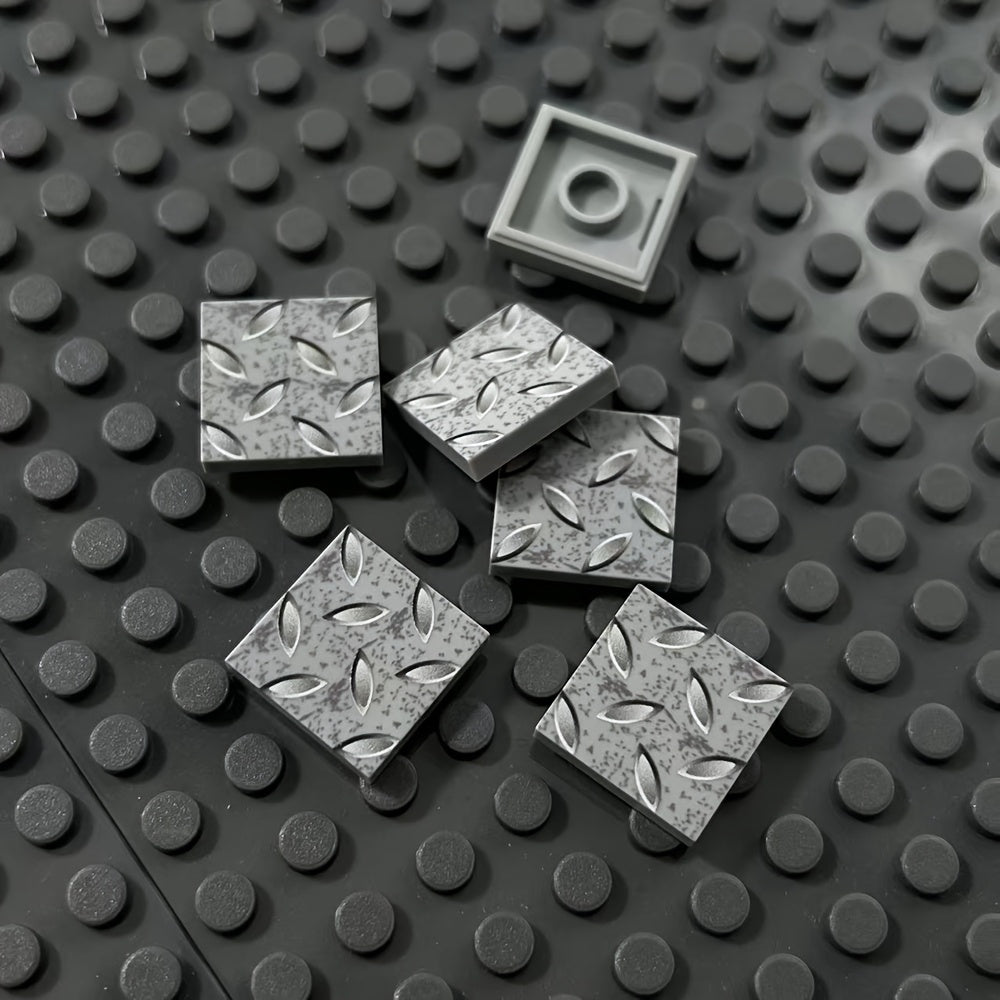 10pcs Printed Street Building Bricks Spare Parts Block Toys