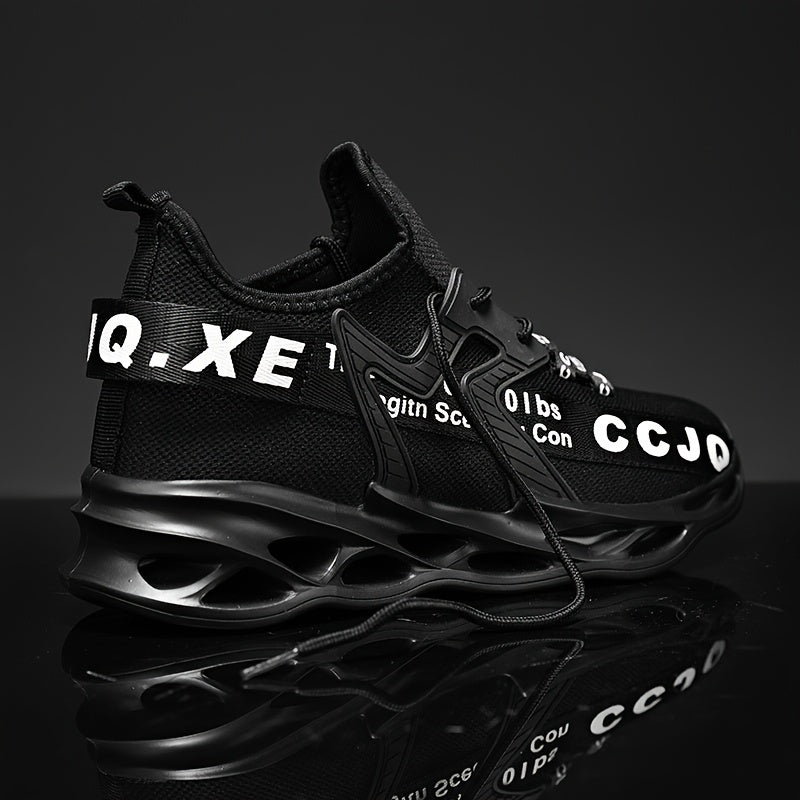 Men's Mesh Breathable Non Slip Running Shoes Blade Type Shoes