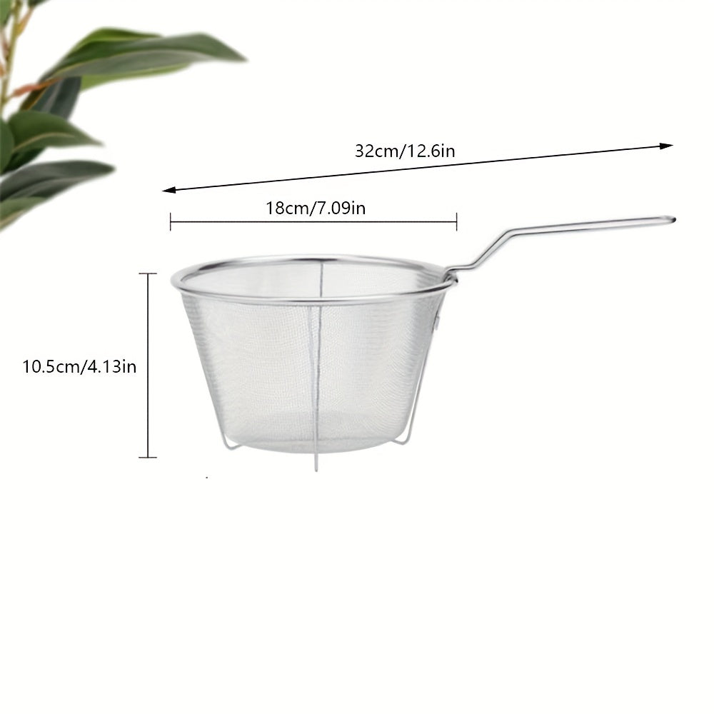 Stainless Steel Frying Basket Kitchen Cooking Tool