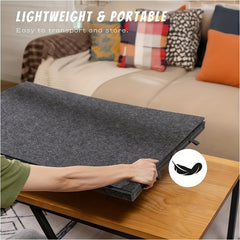 Adjustable Foldable Puzzle Tabletop 6 Drawers Lid Lightweight Platform Stand