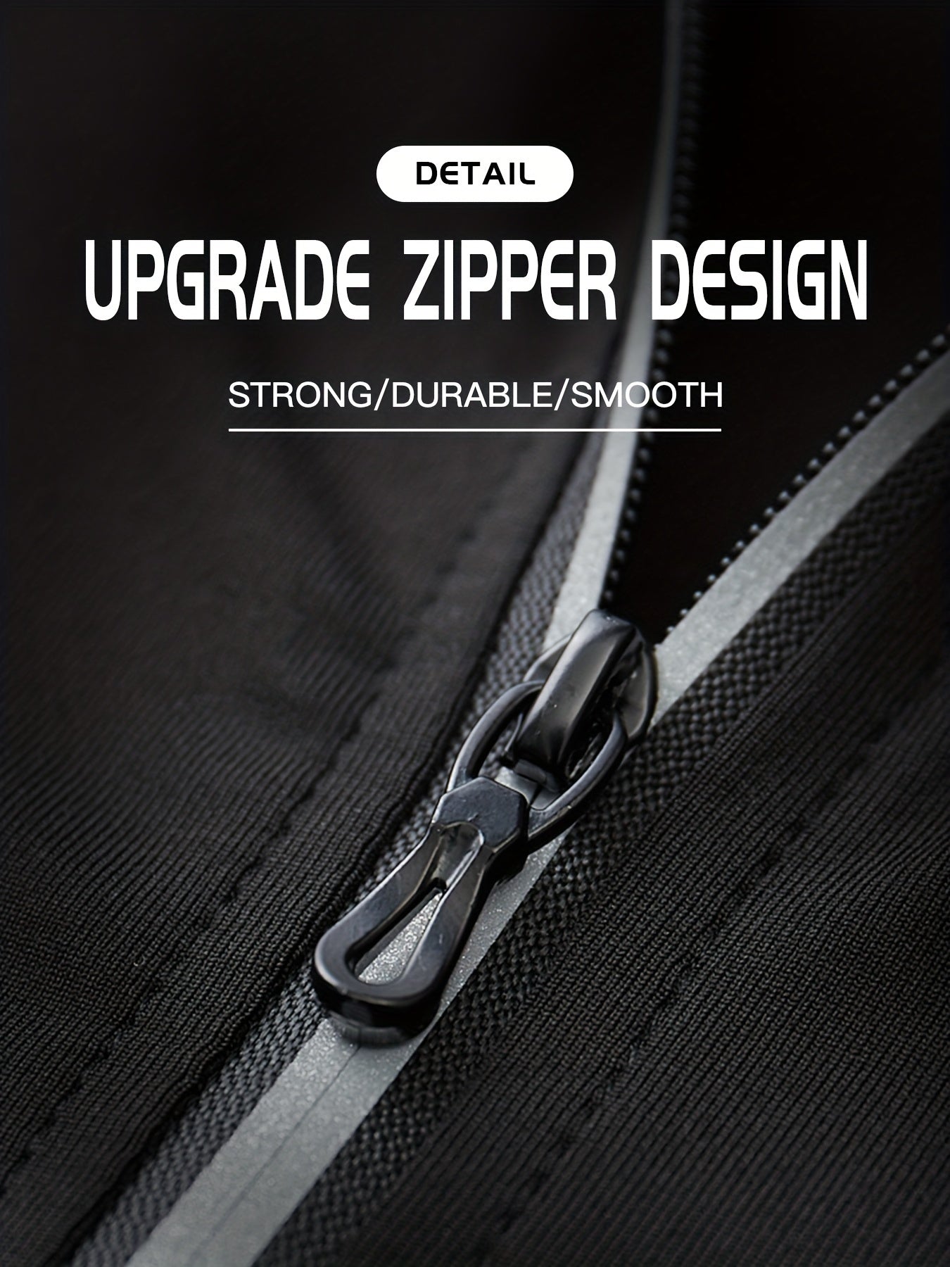 Men's Sports Set: Zip Up Hoodie Jacket & Fitness T-shirt & High Stretch Shorts