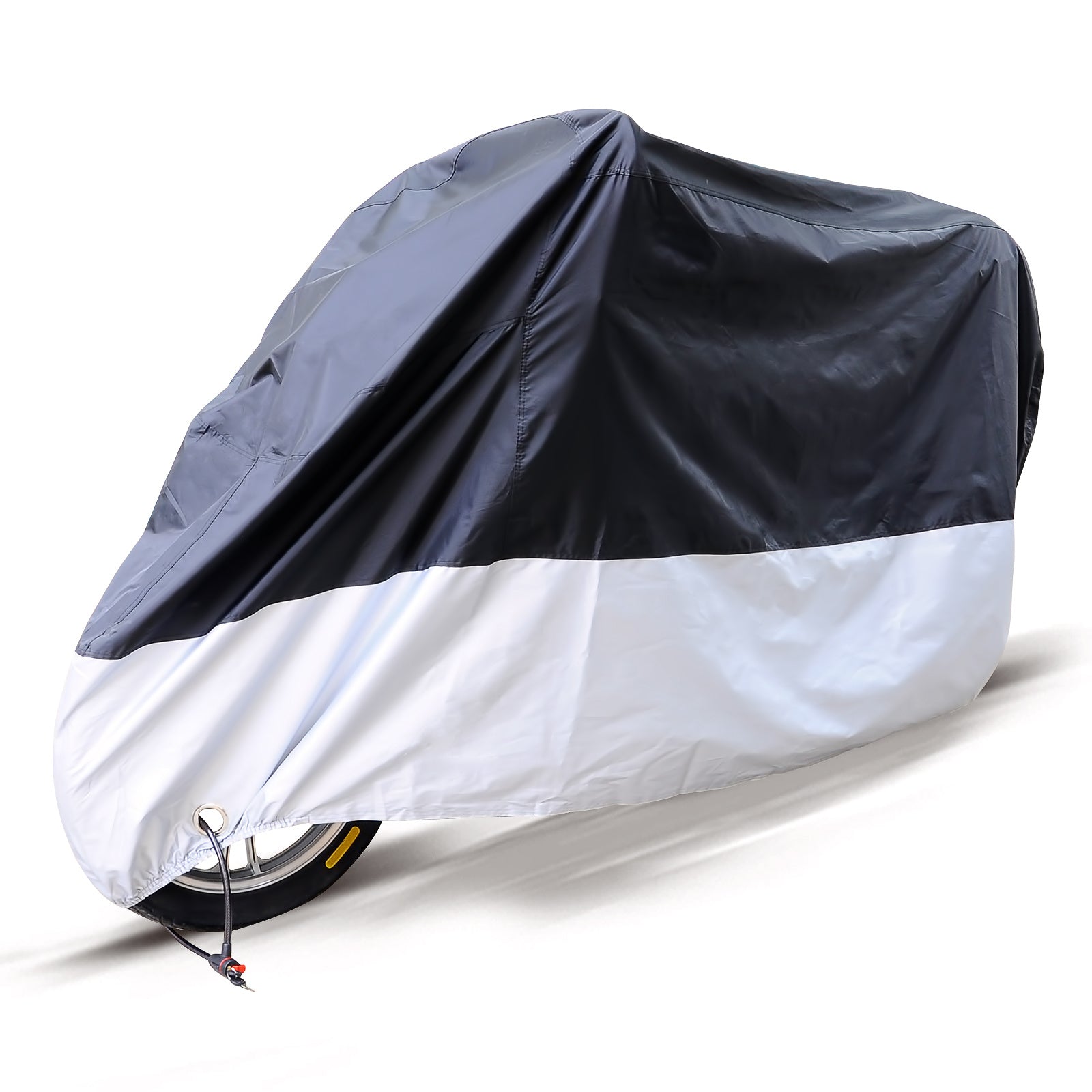 Waterproof Silver Motorcycle Cover Dustproof
