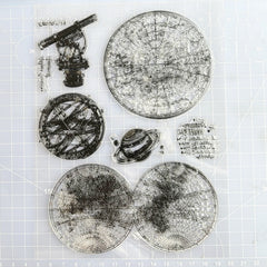Universe Silicone Transparent Stamp