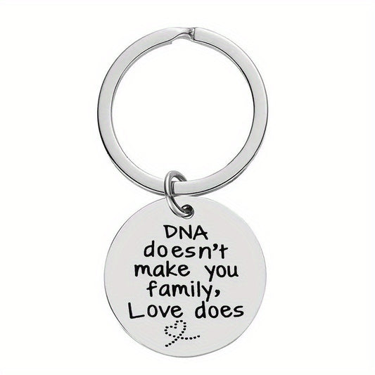 Family Love Tag Pendant Keychain Decorative Accessories Holiday Gift