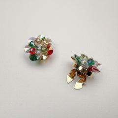 2pcs Floral Button Set for Men's and Women's Shirts