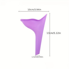 Women Urinal Outdoor Travel Camping Soft Silicone Stand Up Pee