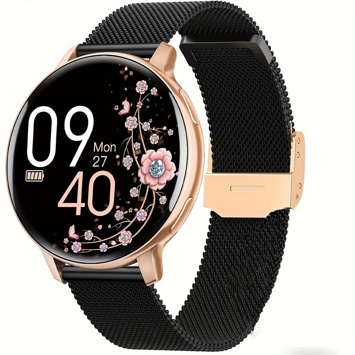 100 Sports Modes Smartwatch with Women's Health Features