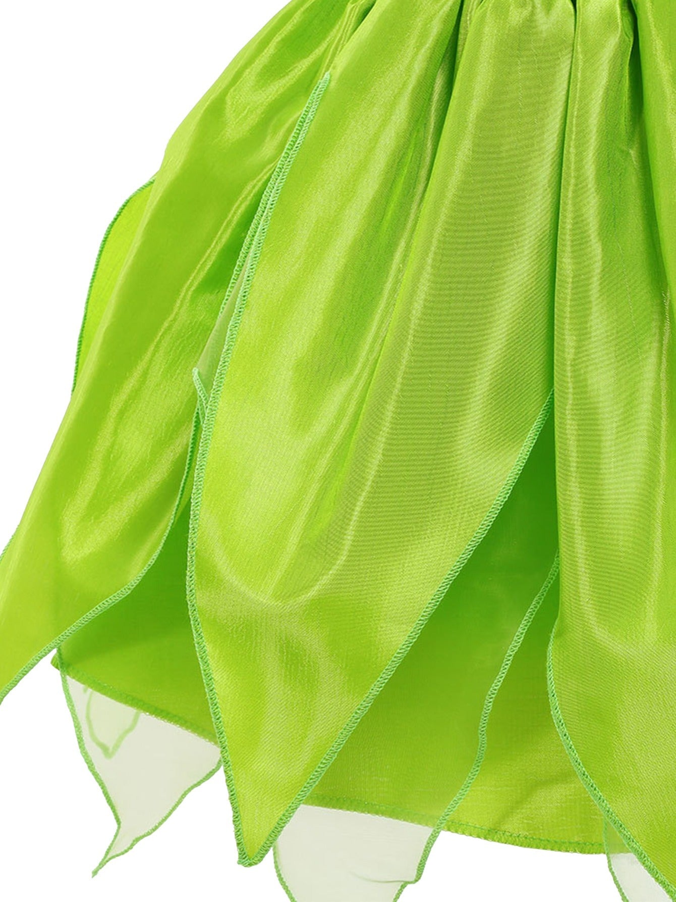 Green Princess Skirt Kids Birthday Christmas Party