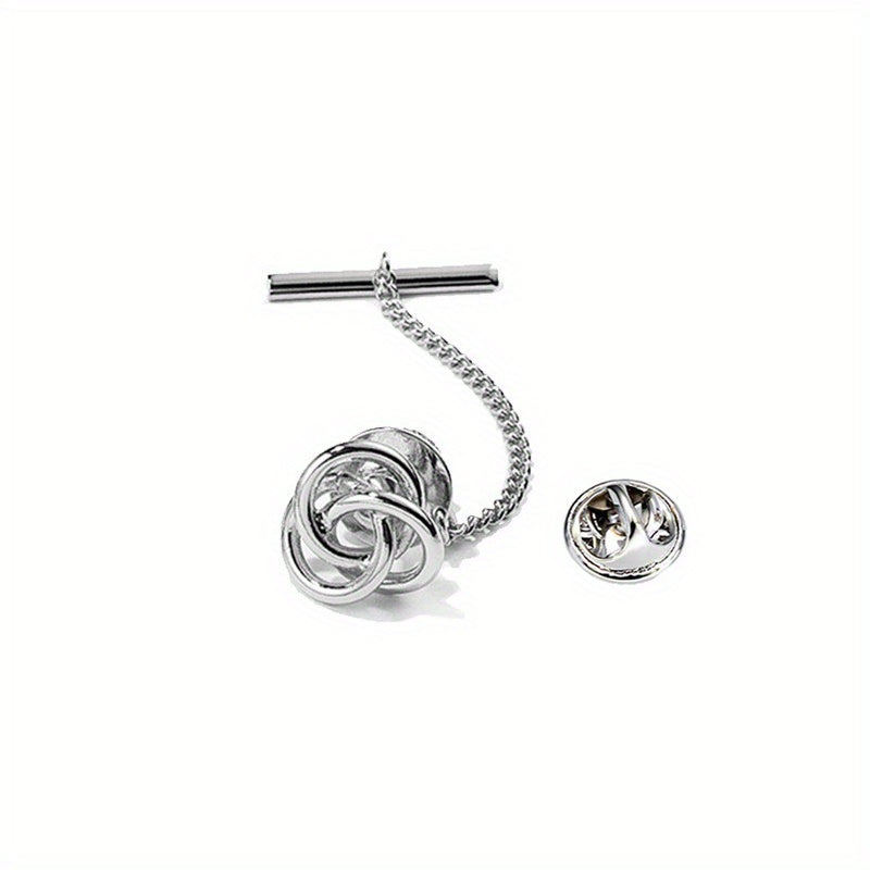 Tie Clips Shirt Clothes Collar Buckle Metal Pin Fixed Buckle Suit Brooch