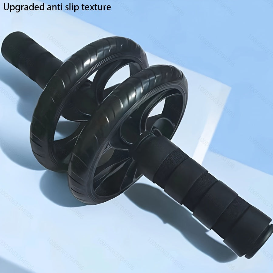 Silent Double Wheels Abdominal Exercise Wheel Tummy Control Abdominal Roller