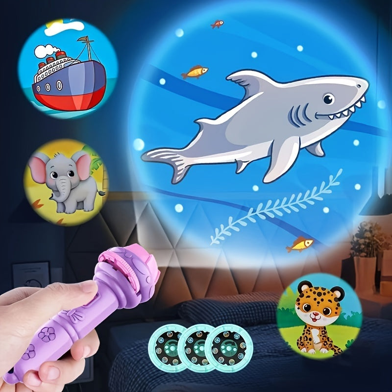 Educational Projection Flashlight Toy for Kids