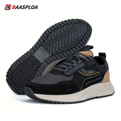 Baasploa Men's Breathable Casual Shoes Comfortable Walking Shoes
