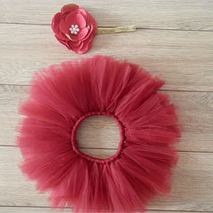 Newborn Girls Flower Headband Set for Photography & Outfits