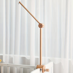 Adjustable Wooden Bedside Bell Bracket Arched Home Decor Accessory