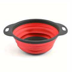 Foldable Silicone Colander for Kitchen Sink