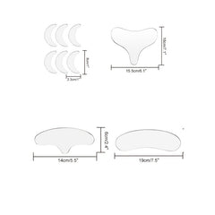 Reusable Silicone Skin & Face Lift Patch Chest Wrinkle Pads & Neck Patches Pad