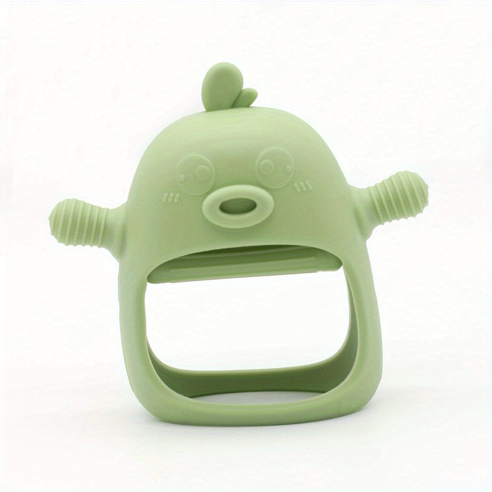 Silicone Baby Teething Gloves, BPA Free, Pain Relief Chewing Toy