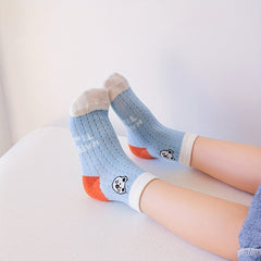 5 Pairs Boys Cartoon Socks for Spring Summer