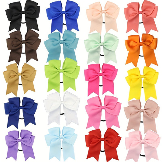 Bowknot Ribbon Hair Tie Hair Rope Ponytail Tie Women Girls Hair Accessories