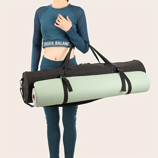 Waterproof Oxford Yoga Mat Carry Bag with Shoulder Strap - Yoga Accessories