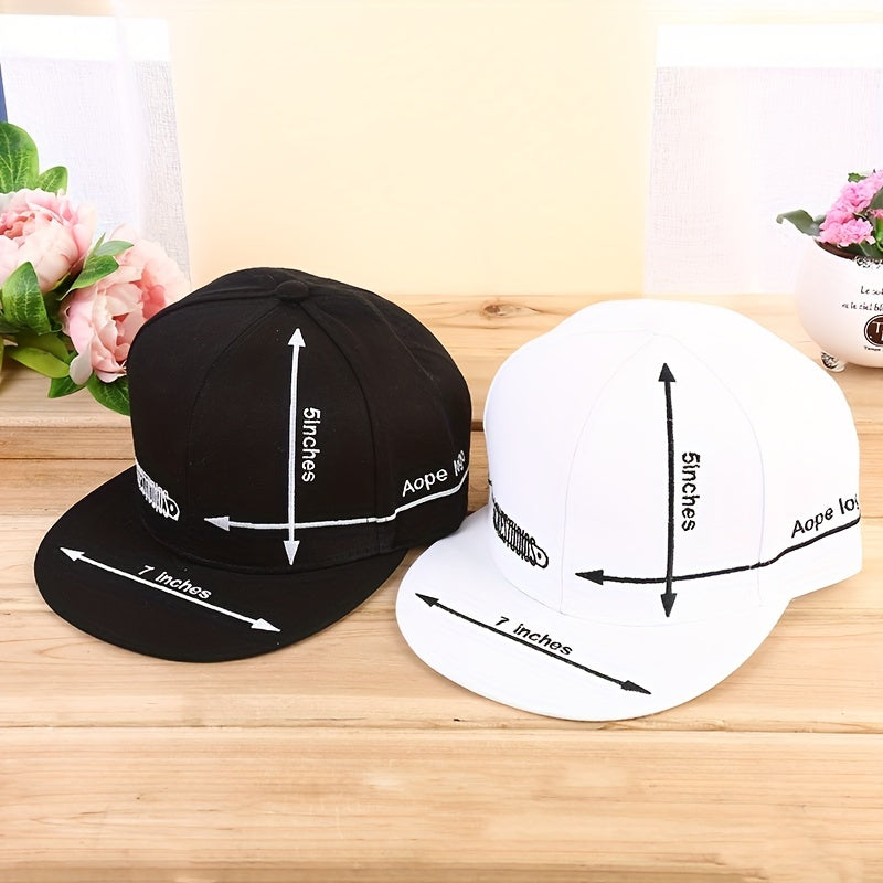 Fashionable Baseball Cap Flat Hip hop Hat For Couple Men And Women