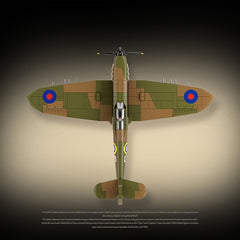 682pcs Military Airplane Model Building Blocks Toy Vintage Fighter Plane