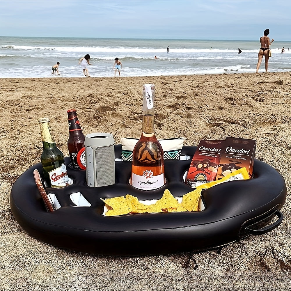 Inflatable Floating Snack Tray for Pool Parties