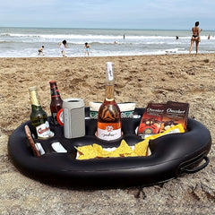 Inflatable Floating Snack Tray for Pool Parties