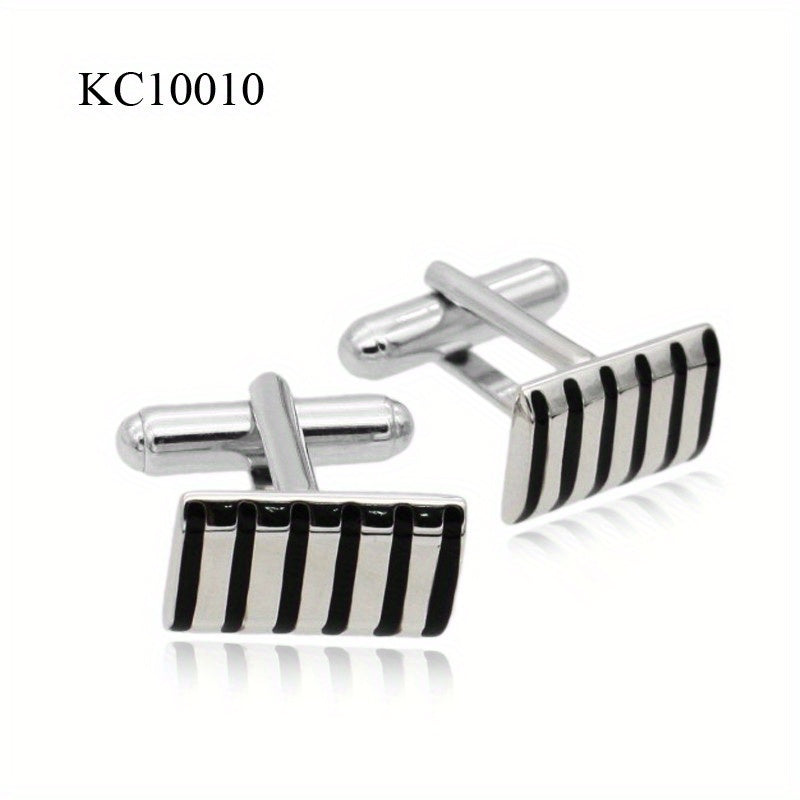 925 Silver Button Cufflinks Wedding Suit Gift For Men