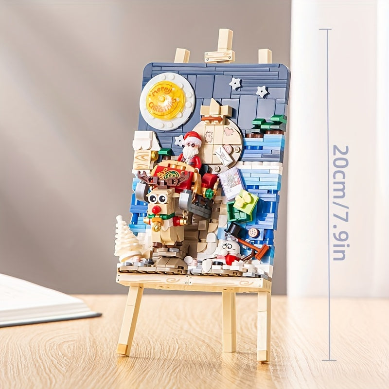 Building Blocks Sleigh Christmas Tree Decoration