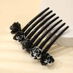 Flower Decor Hairpin Headdress Hair Accessories For Women Girls