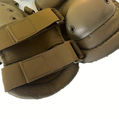 4pcs Tactical Knee & Elbow Pads for Airsoft Paintball Skate