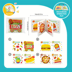 Interactive Bath Book & Floating Toy Set for Infants
