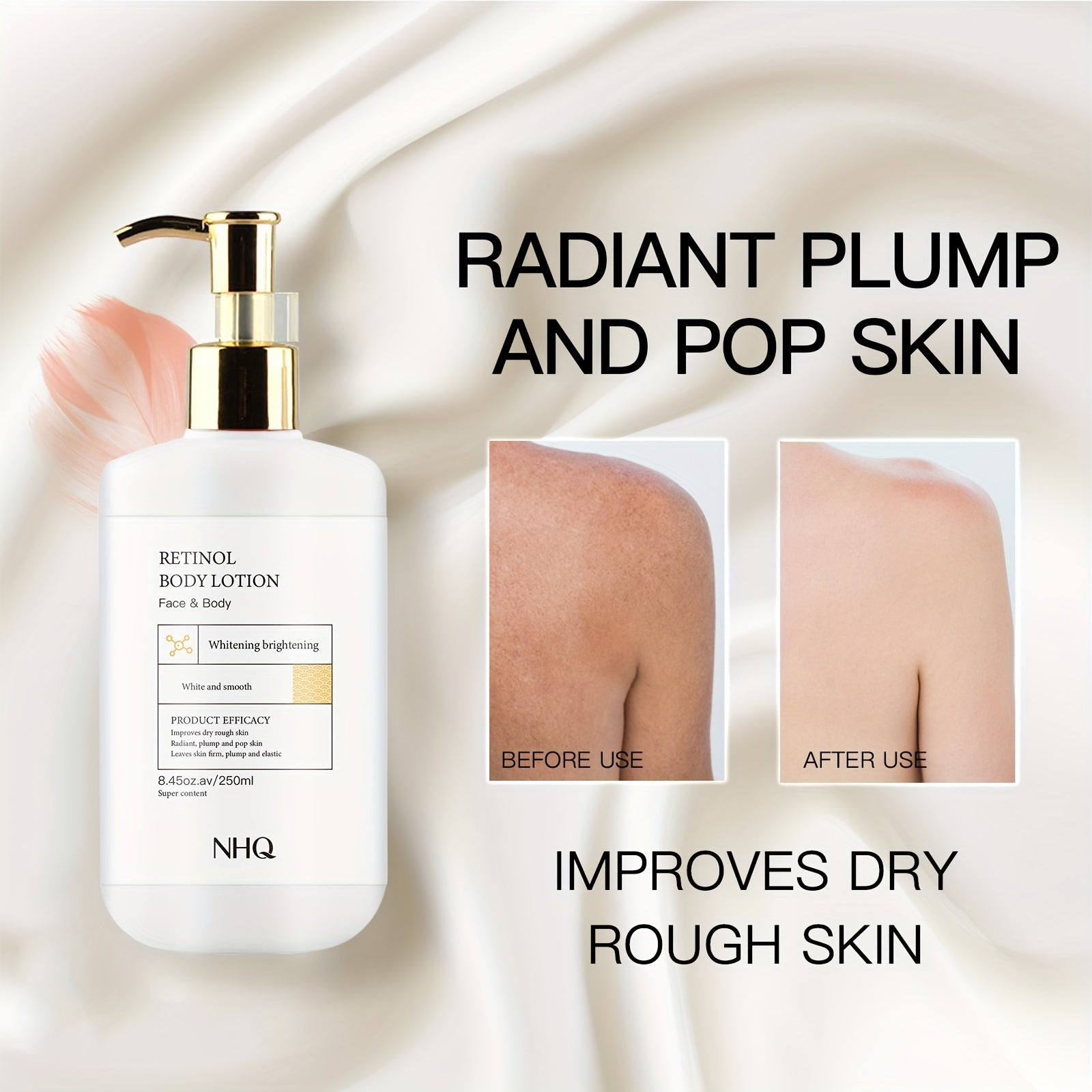 Retinol Body Lotion Hydrating Repairing Amino Acid