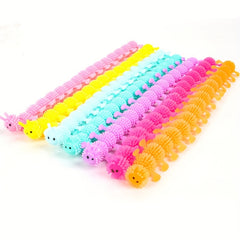 3pcs Unicorn Caterpillar Sensory Toys Party Decoration