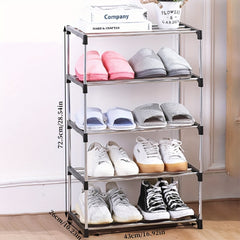 Galvanized Stackable Shoe Rack Organizer For Closet Entryway