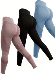 Women's Scrunch Butt Lifting Leggings Workout Gym High Waisted Booty Lift Pants