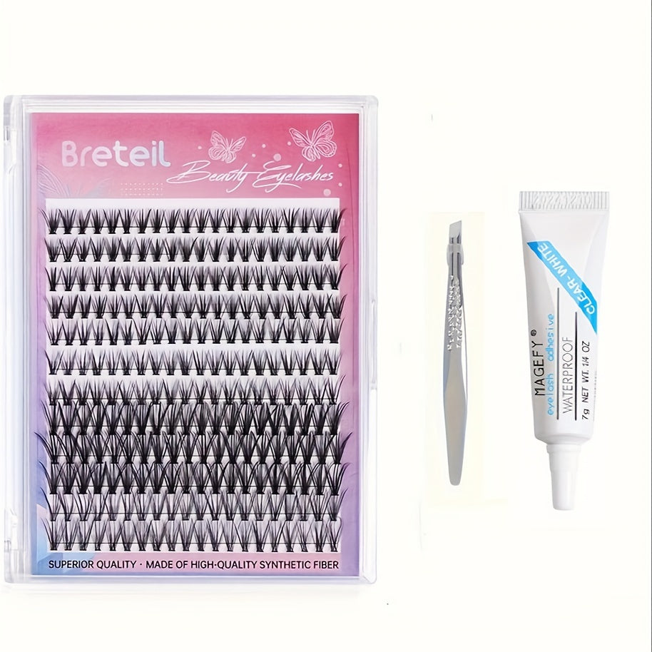 12 Rows False Eyelashes 50P C Curling DIY Eyelash Extensions for Girls & Women