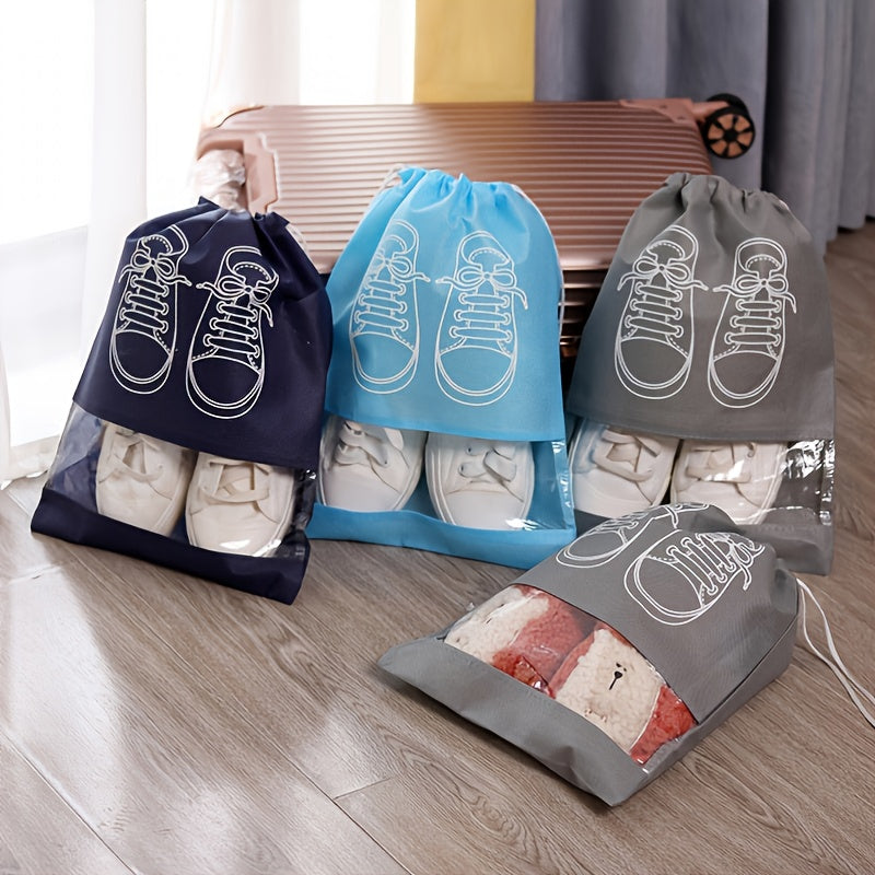 Shoe Storage Bag Drawstring Travel Luggage Dustproof