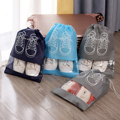Shoe Storage Bag Drawstring Travel Luggage Dustproof