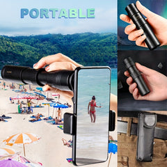 10x300 HD Monocular Telescope for Outdoor Concerts Camping