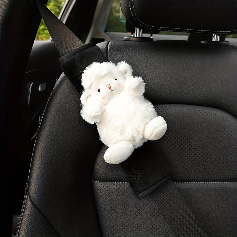 Soft Car Seat Belt Shoulder Pad Doll Couple Ornaments