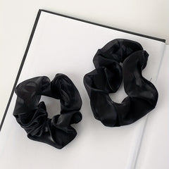 Organza Scrunchies Hair Rope Ponytail Holder