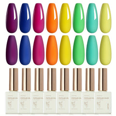 Candy Gel Nail Polish Bright Gel Polish Long Lasting Gel Varnish